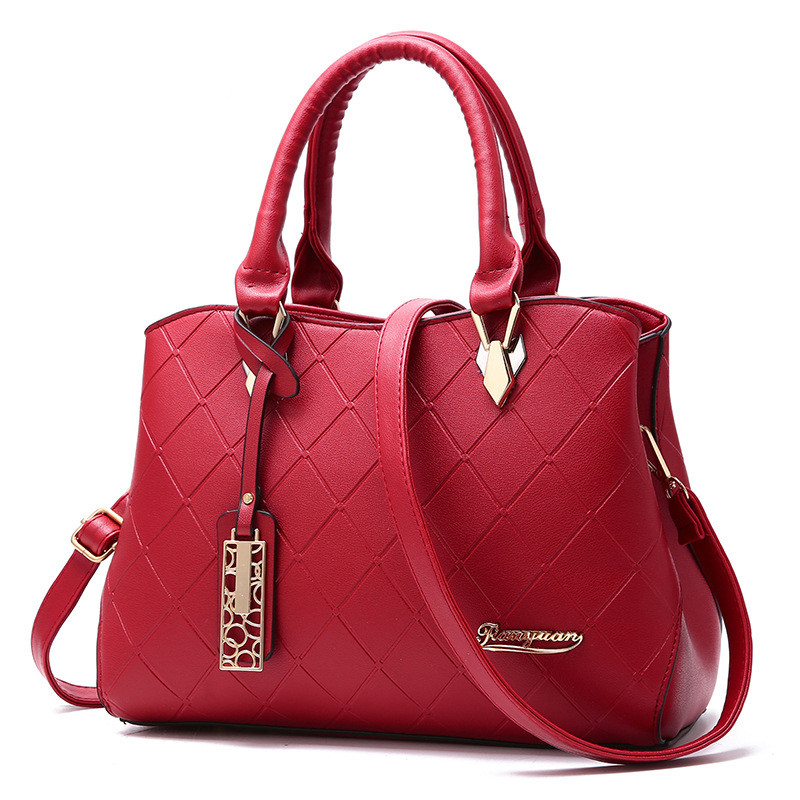 Femmes sac décontracté femmes sacs à main de luxe sac à main concepteur sacs à bandoulière nouveaux sacs pour femmes blanc Simulation cuir: Bourgogne