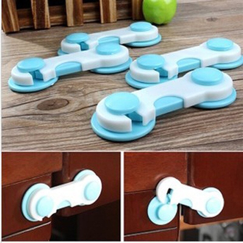 5 pz/lotto protezione di sicurezza per bambini cura del bambino multi-funzione blocco di sicurezza per bambini armadietto armadietto cassetto serrature di sicurezza