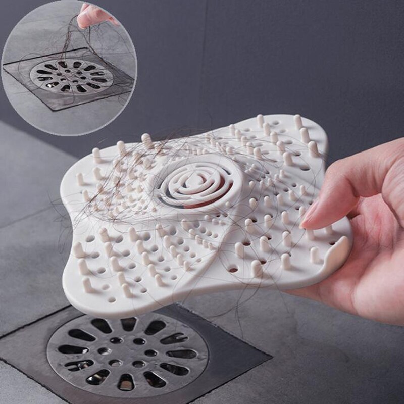 Haarstopper anti-verstopping haarvanger afvoerputje douche afvoerputje gootsteenzeef filter badkamer keuken accessoires