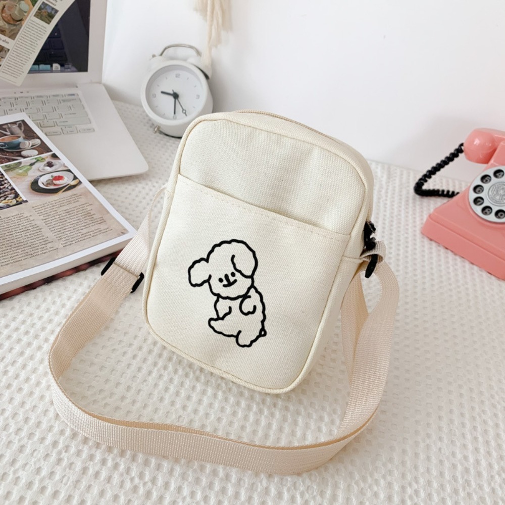 Black White Khaki Crossbody Bags Oxford Cloth Minimalists Tote Bag Long Shoulder Strap Travel Storage Men Women: Gold