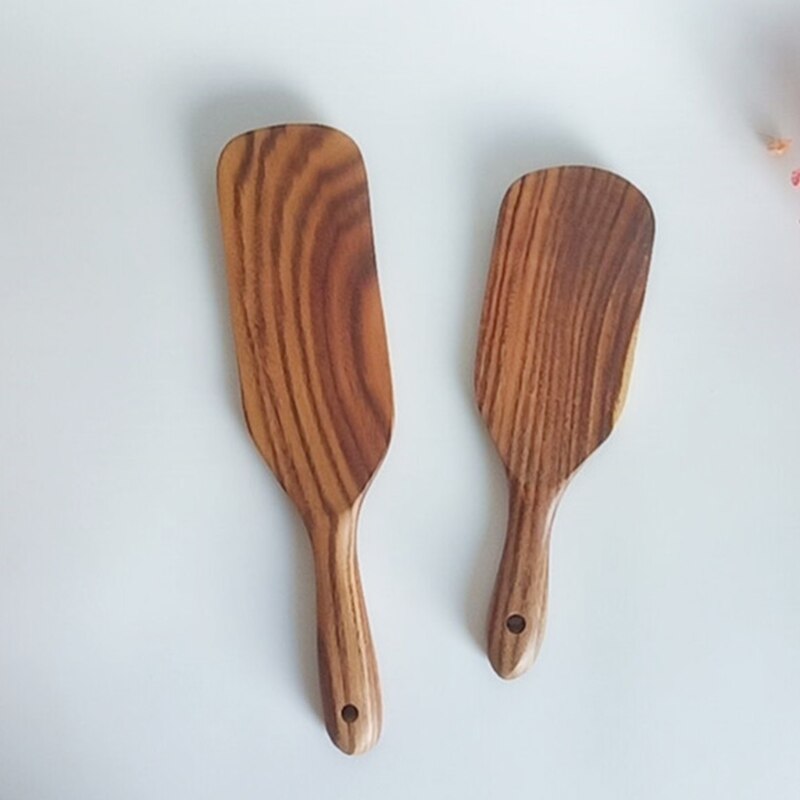 Wooden Spurtles Set 4 Pieces Spurtle Kitchen Utensils Acacia Wood Spurtles Kitchen Tool Set