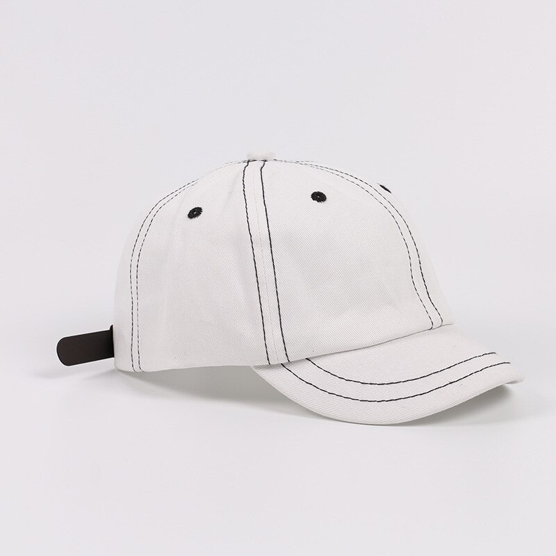 Hat kvinders baseball cap sommer baseball cap sort student justerbar baseball cap: Farve 3