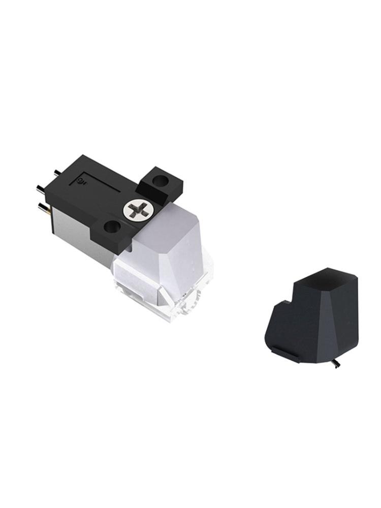 Moving Magnetic Cartridge LP Turntable Phonograph Half-drilled cone stylus Acces