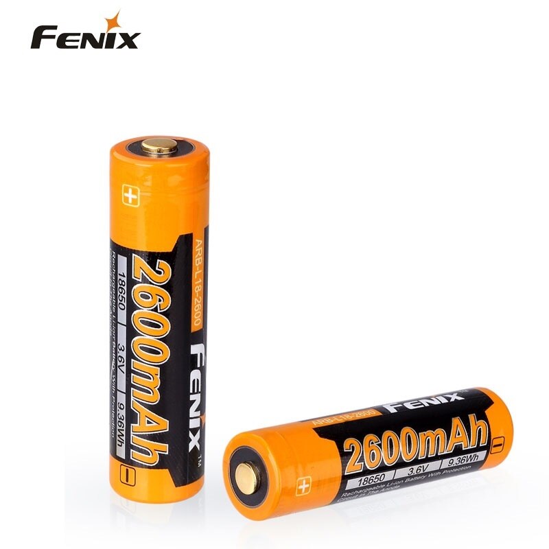 Fenix ARB-L18-2600 3.6V 18650 2600mAh Rechargeable Li-ion Battery