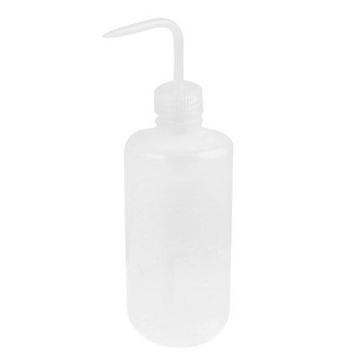 Klare Weiße Kunststoff Zylinder Geformt quetschen Messflasche 500 ml