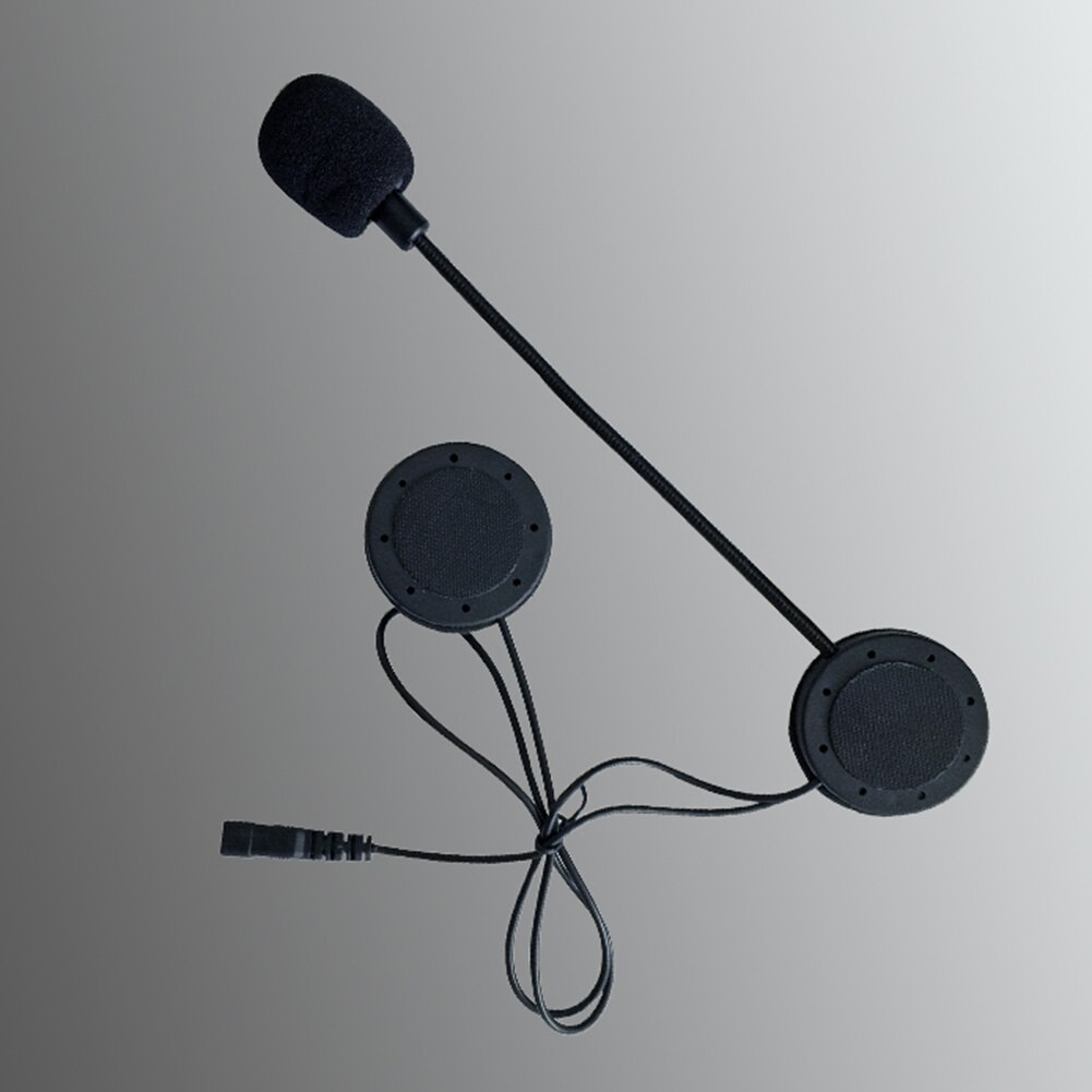 QY8 Motorcycle Helmet Headset 3.5mm Wired Earphones Headphones with Microphone for Motorbike Helmet Intercom Interphone MGO3