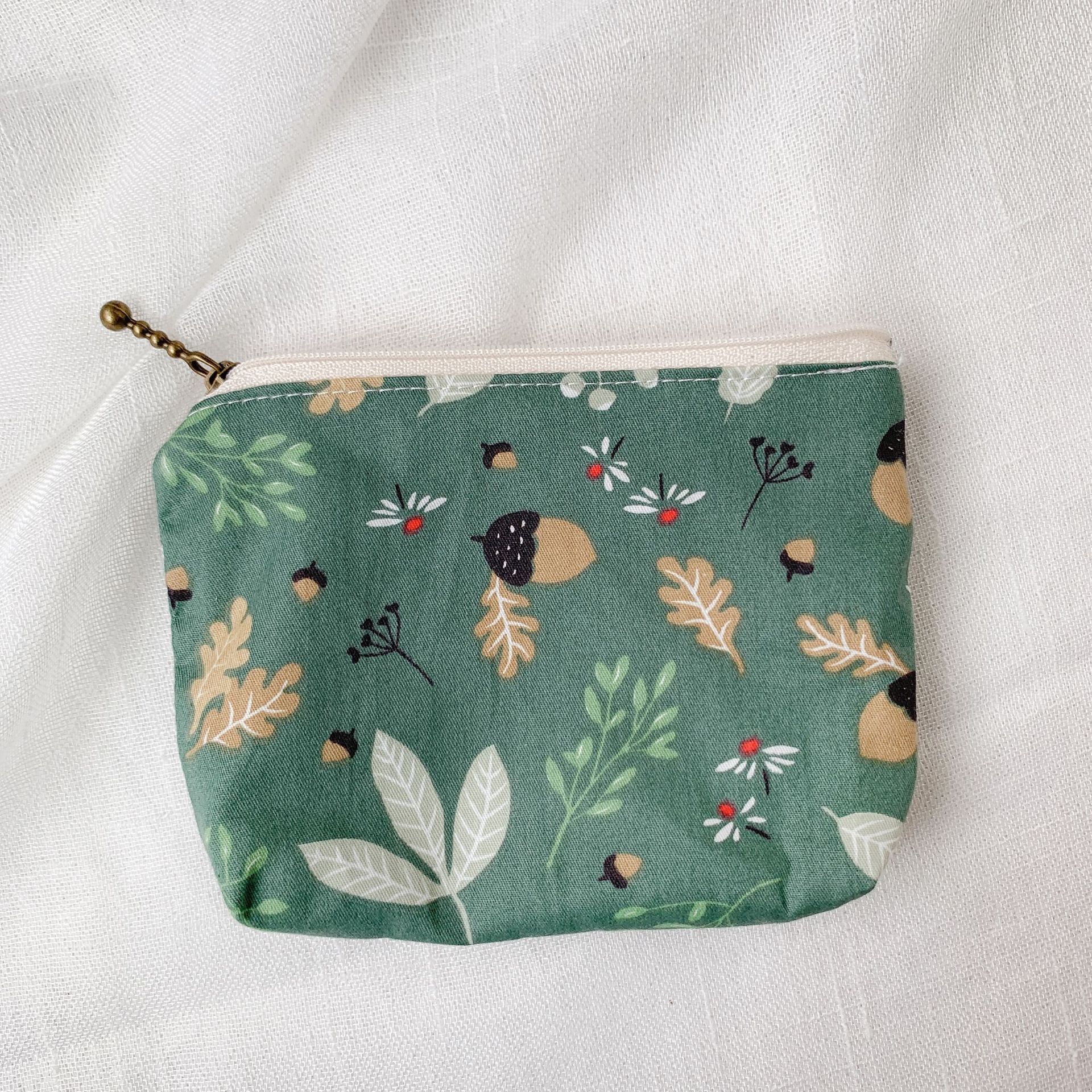 Women Canvas Cosmetic Bag Makeup Case Korean Make Up Pouch Necesserie Travel Organizer Bag Ladies Beauty Lipstick Coin Purse Bag: 10