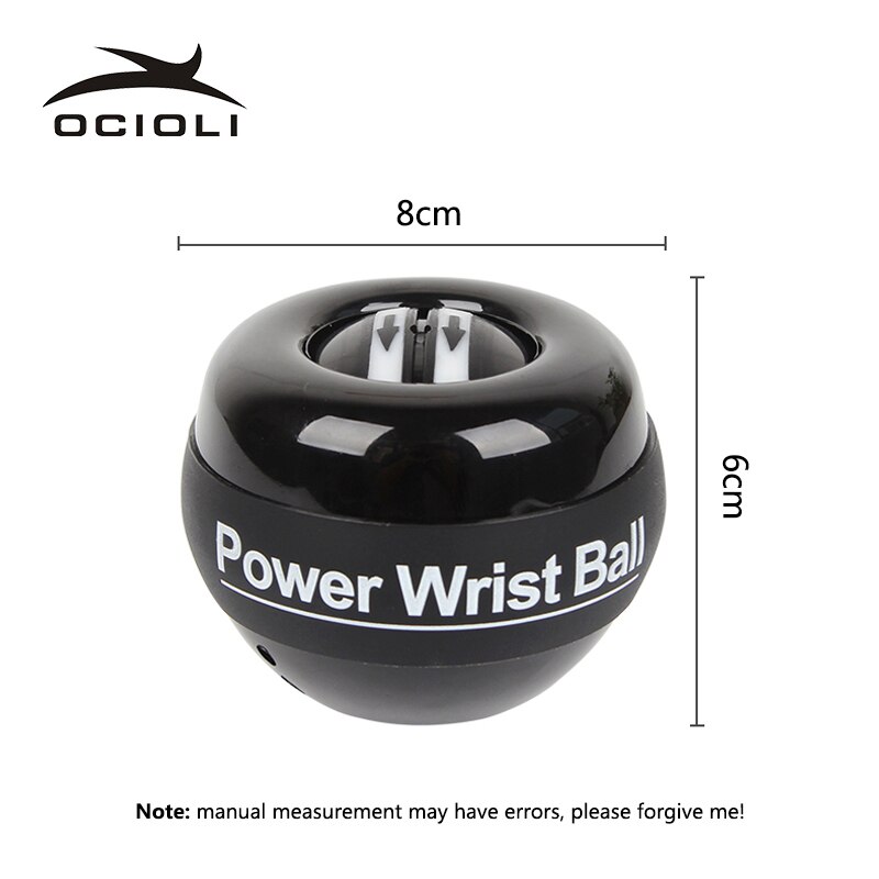 Spinning Power Wrist Ball Trainer Muscle Relaxation Strength Strengthener Rotor Gym Hand Exerciser Home Gym