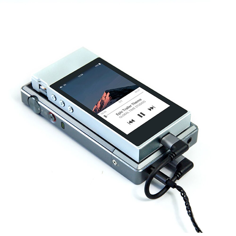 FiiO – câble de données CL06 de Type C vers Micro USB, pour FiiO M7 Q1II Q5
