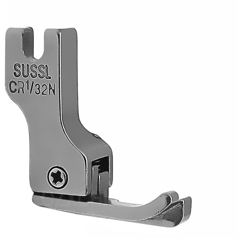 1 Pcs CR1/16N CR1/32N CL1/16N CL1/32N Industrial Sewing Machine Compensating Presser Foot Left/Right Edge Guide Presser Foot: Dark Khaki