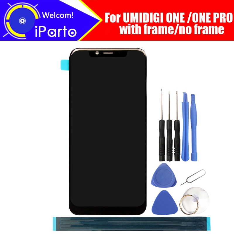 5.9 inch UMIDIGI ONE LCD Display+Touch Screen Digitizer Assembly 100% Original LCD+Touch Digitizer for UMIDIGI ONE PRO+Tools