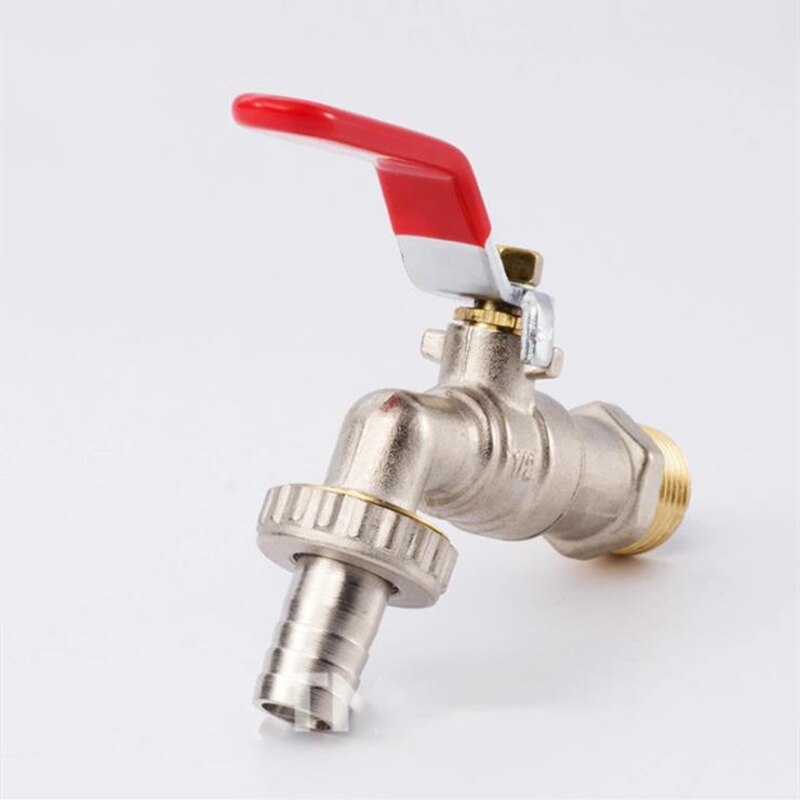 Wastafelkranen Waterkraan 1/2 'En 3/4' Messing Kraan Thuis Outdoor Garden Tool Wastafelmengkraan Tuin Kraan Adapter