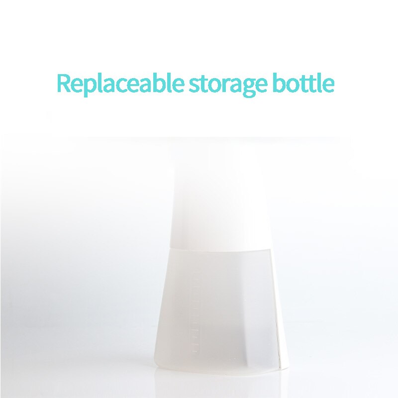 Distributeur de savon de toilette intelligent avec détecteur de mouvement infrarouge, pompe portable, automatique, sans contact, pour salle de bain, maison, cuisine