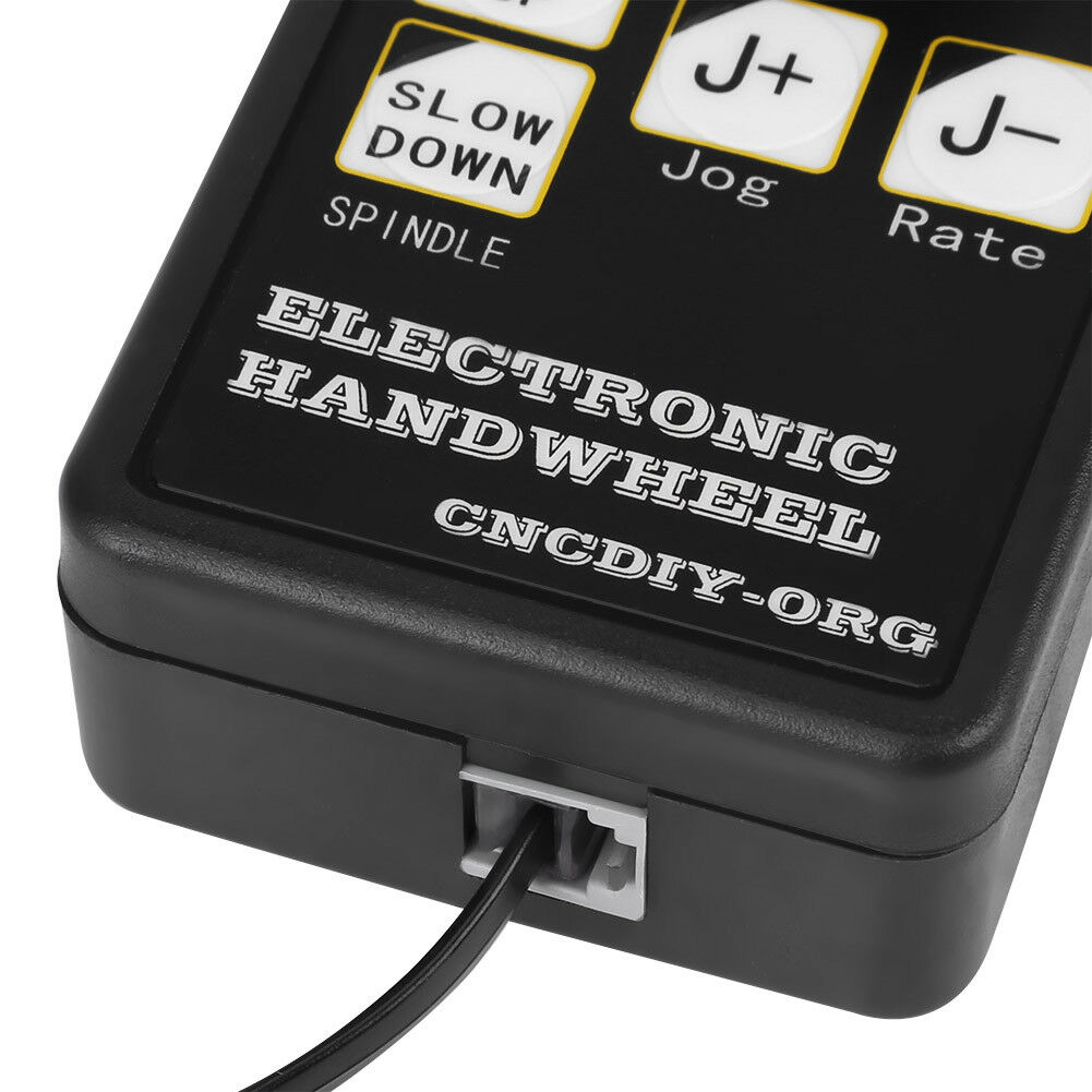 1pc 6-Axis USB CNC Handwheel Joystick Rocker Handheld Electronic Handwheel CNC Engraving Electronic Hand Wheel Tool