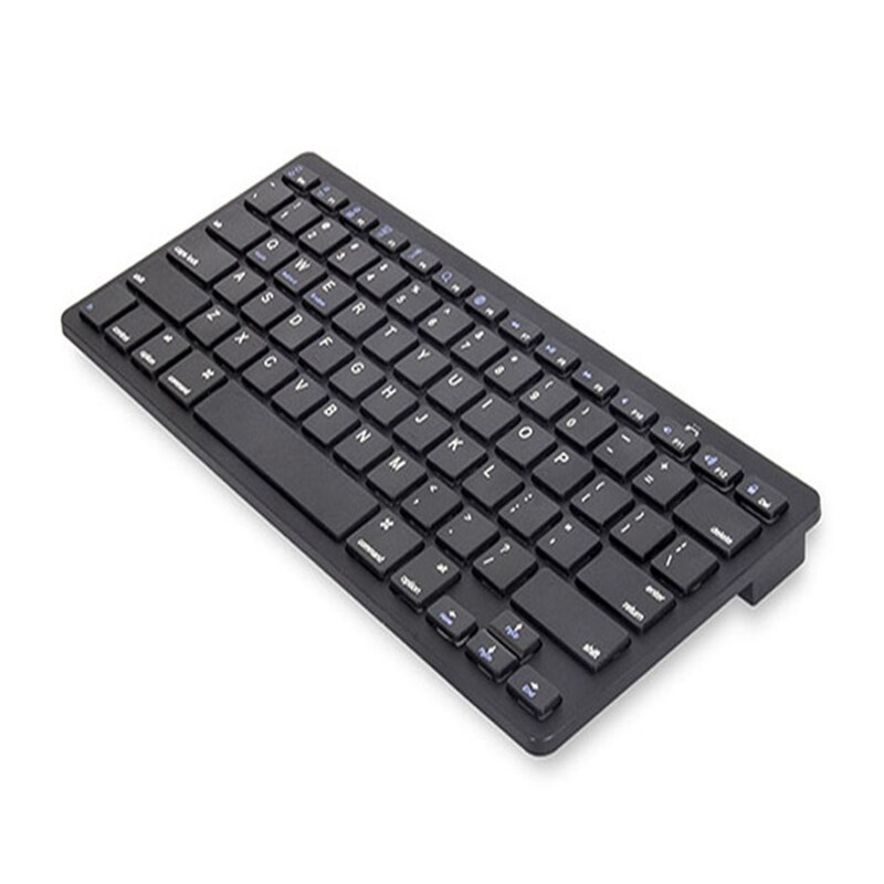 Wireless Keyboard Bluetooth Keyboard For Android Ios Windows Three-system Tablet Phone Ipad Universal Bluetooth Keyboard: black