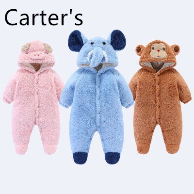 Carter 'S Baby Kleding 0-12 Maanden 24 Maand Meisje Kleding Winter Romper En Romper Stijl Warmte En Verdikking baby Meisje Romper