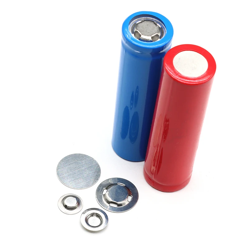 18650 Battery Spot Welding Cap Alternative Electrode Tip Cap Positive Spot Welding Accessories Battery Negative Flat Gasket