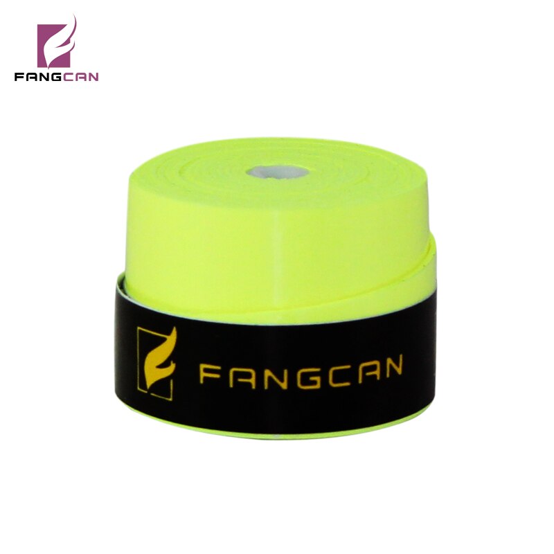 7pcs FANGCAN FCOG-02 Vicieuze Film Overgrip Anti-slip Vlakke Film Overgrip voor Tennis Racket Badminton Racket Squash Racket: 7 Fluorescent yellow