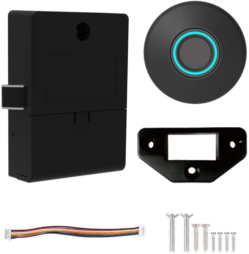 Smart bluetooth digital fingeraftryksskabslås / nøglefri elektronisk biometrisk fingeraftrykslås