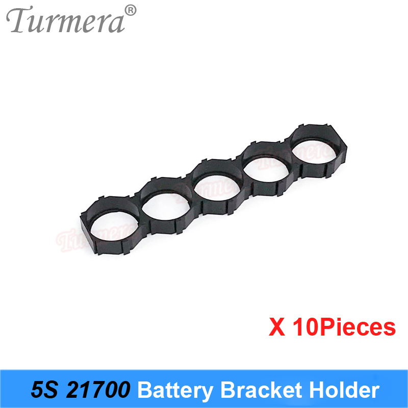 Turmera 10 Stück 21700 Lithium-Batterie-Halterung, 21700 Abstandshalter, 3S, 4S, 5S, 6S, 10S, 13S, Montage für 36 V, 48 V Elektrofahrrad-Batterie: Blau
