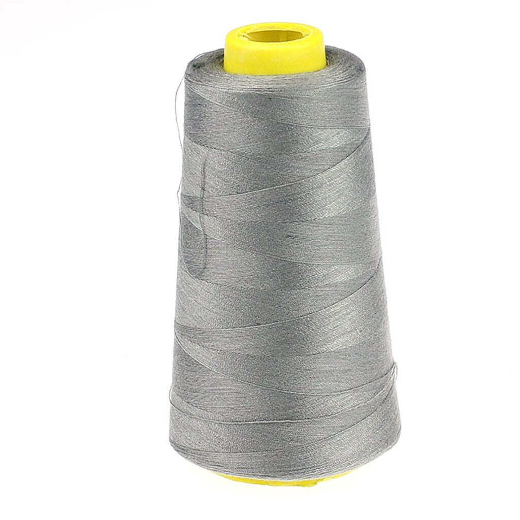 Household Color Polyester Sewing Thread Pagoda Thread 1PC 2300 Yards String Cord Handicraft Clothes Sewing Threads: Gray