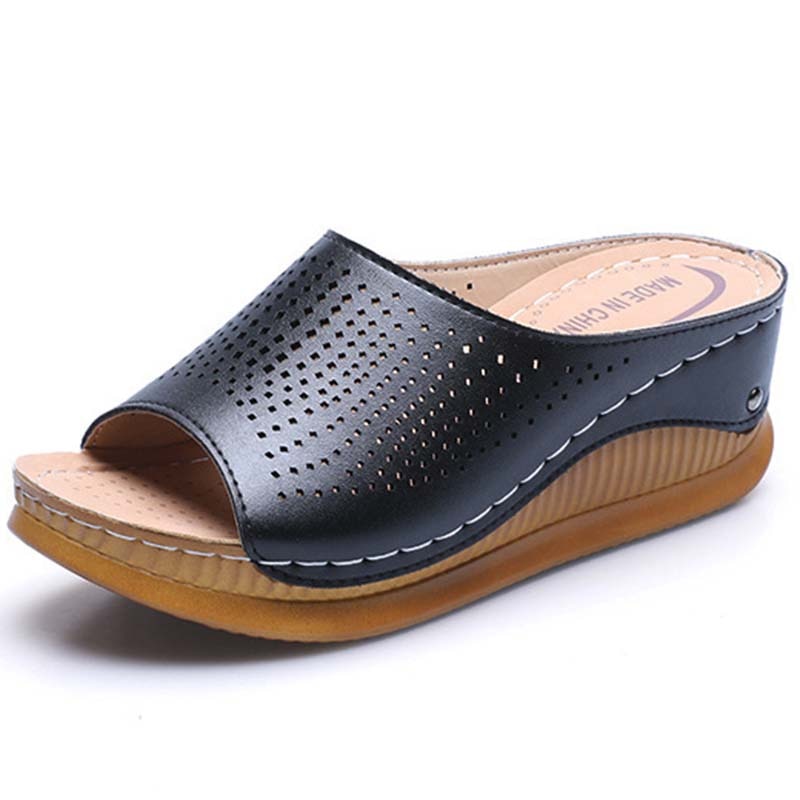 Sommersko dame roma sandaler uformelle kvinner kiler sandaler myke sko merke dame kilehæl sko til kvinner