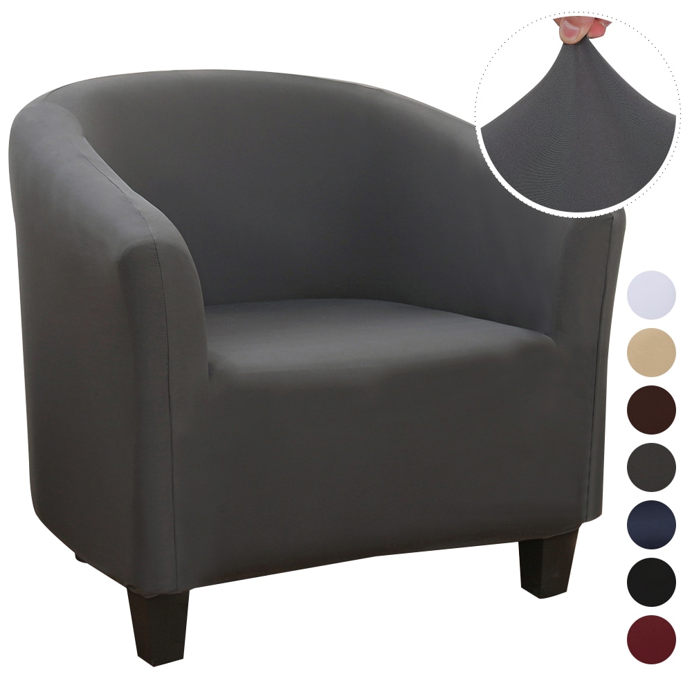 1 sæde sofa slipcover stretch betræk til lænestol sofa sofa stue enkeltsæde møbler elastisk sofa lænestol betræk: 02