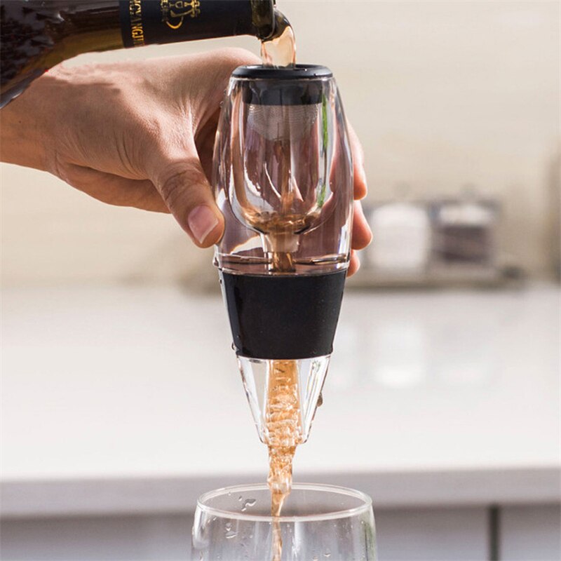 Rode Wijn Beluchter Mini Wijn Champagne Filter Magic Decanter Essential Wijn Snel Beluchter Thuis Bar Essentiële Apparatuur