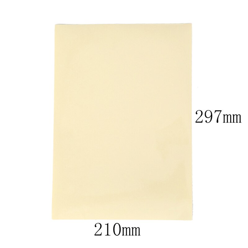 10 Sheets A4 210mm X 297mm Matt White Self Adhesive Easy Peeling Printable Sticker Paper For Inkjet Printer