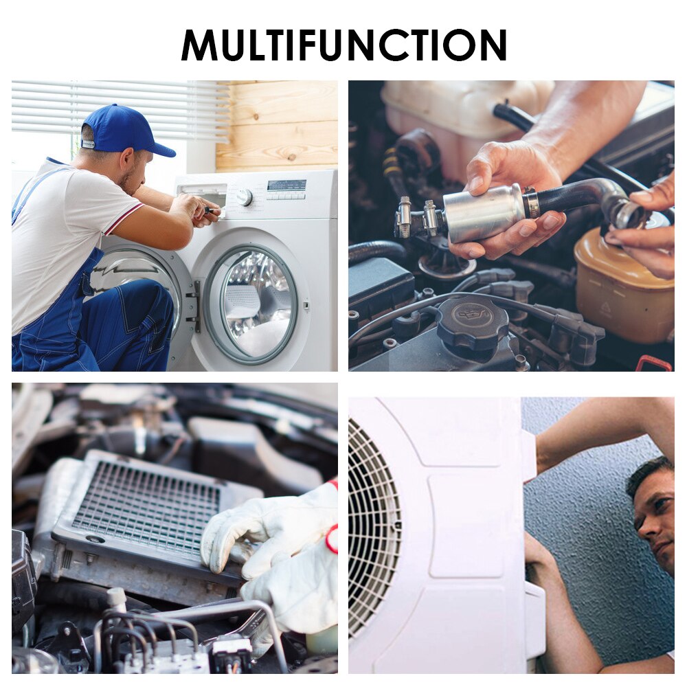 Wirelessly Connected Industrial Endoscopy Borescope 1 Meter Wire Inspection Double Camera Built-in 9pcs 5 Levels Brightness LEDs