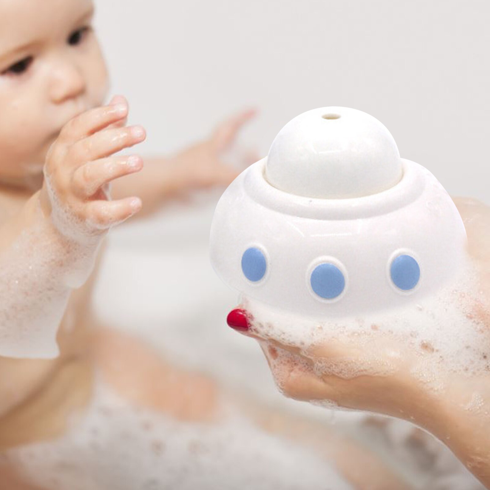 Kids Bath & Water Toy Cute Funny Flying Saucer Sprinkler Safe Durable Baby Bathroom Bathtub Toys Good For Children