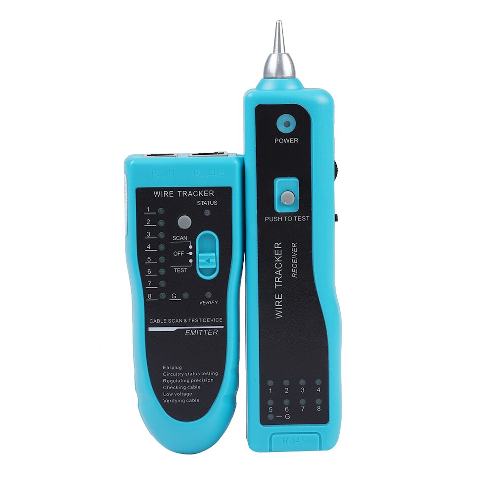 Handheld Rapid LAN Cable Tester Line Finder Wire Tool Kit Set DH