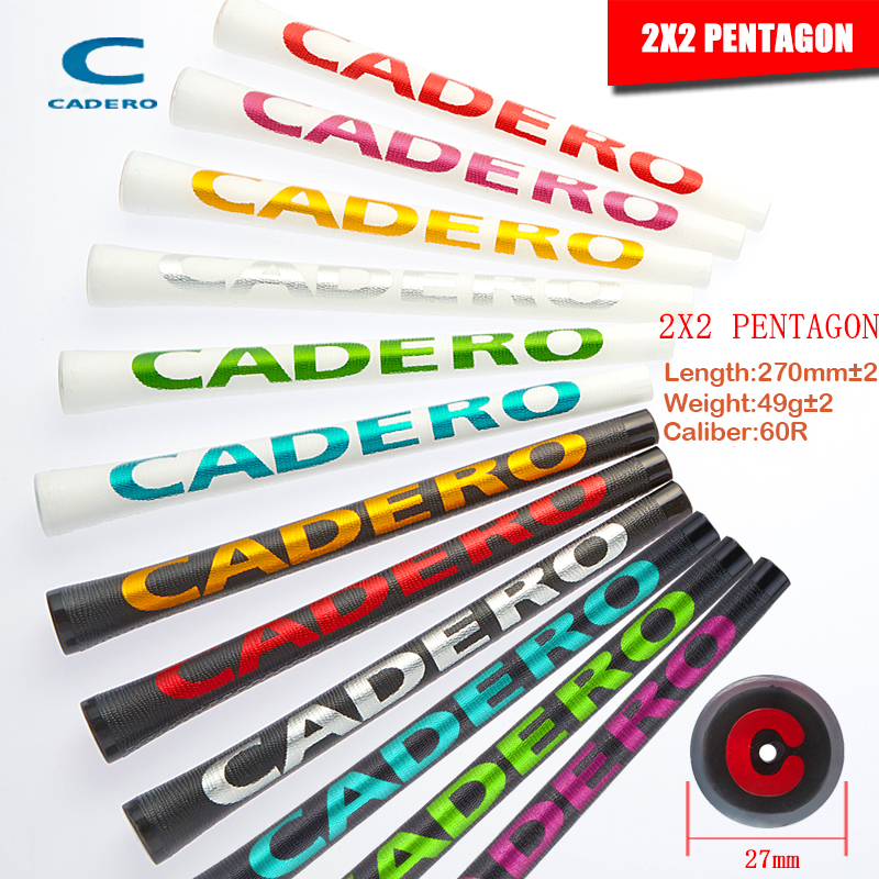 Kristal Standaard Cadero 2X2 Pentagon Air Ner Golf Grips 9 Kleuren Beschikbaar Transparante Club Grip