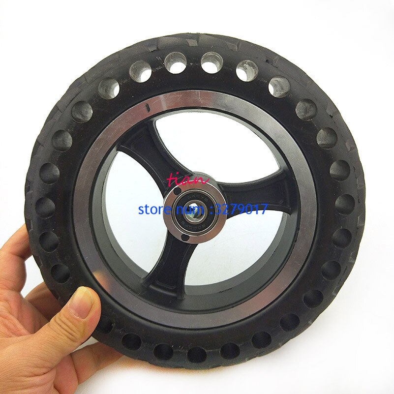 200x50 soild wiel 200x50 air wiel Elektrische Scooter Band Wiel Hub 8 "Scooter Band Inflatie elektrische Aluminium Wiel: C