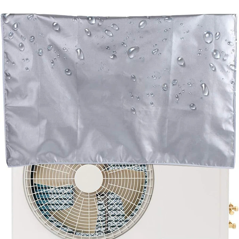 Capot de climatiseur couvercle étanche extérieur extérieur condensateur stockage à domicile anti-poussière crème solaire charge frontale sèche-linge couvre