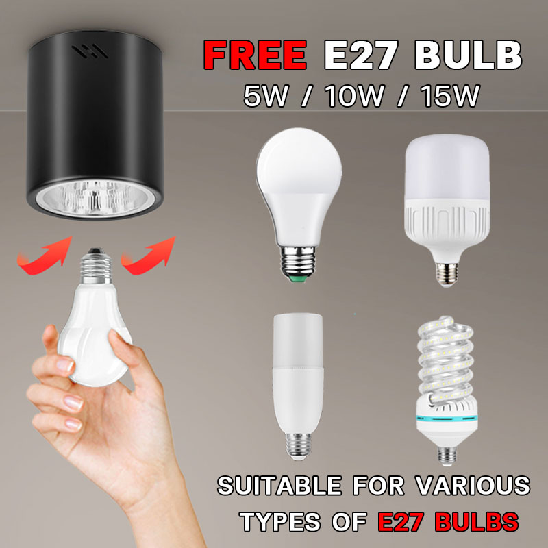 Downlights Vervangbare E27 Lampen Led Spot Decor Lamp voor Plafond Kroonluchter Gang Slaapkamer Straat Woonkamer Oppervlakte Lustres