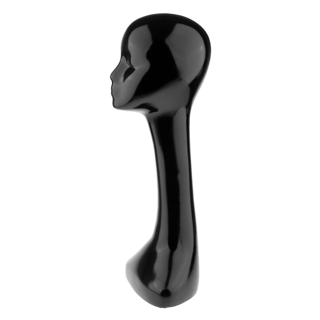 Beauty 21inch Mannequin Head for Scarf Necktie Wigs Hats Sunglasses Jewelry Display Model - Long Neck