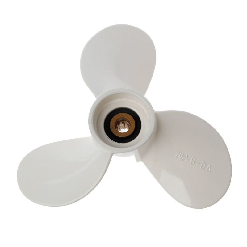 7 1/2x8 BA Marine Boat Engine Prop Propeller Blade Parts For Yamaha Outboard 4hp 5hp Engine U90C