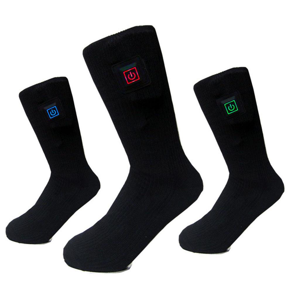 Upgrade Verwarming Socksbest Oplaadbare Batterij Operated Elektrische Sokken Unisex Voet Warmers Thermische Sokken: US