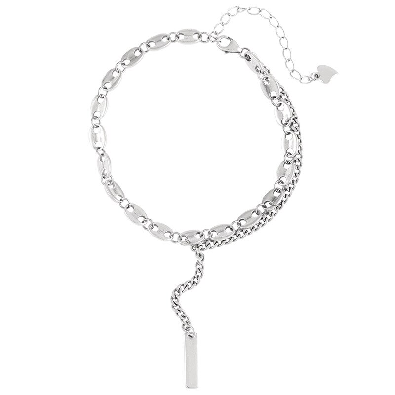 Foxanry 925 Sterling Zilver Unieke Ketting Armband Voor Vrouwen Zomer Trendy Elegante Leuk Varken Neus Party Sieraden