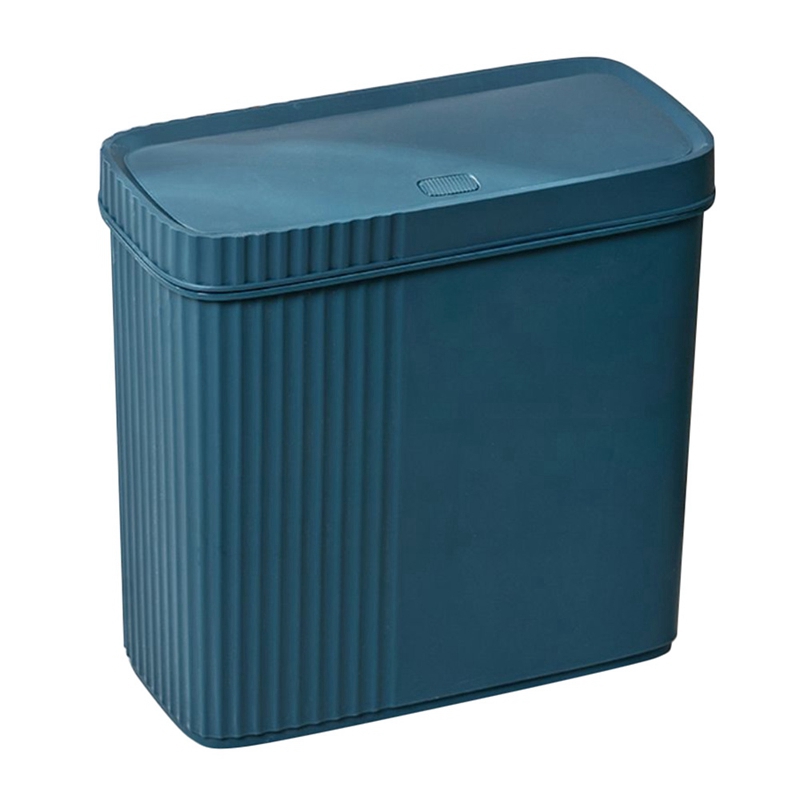 Recycling Bin Trash Can With Lid Garbage Bucket Recycle Bin Containers Trash Can For Kitchen Bathroom Toilet Office: MULTI
