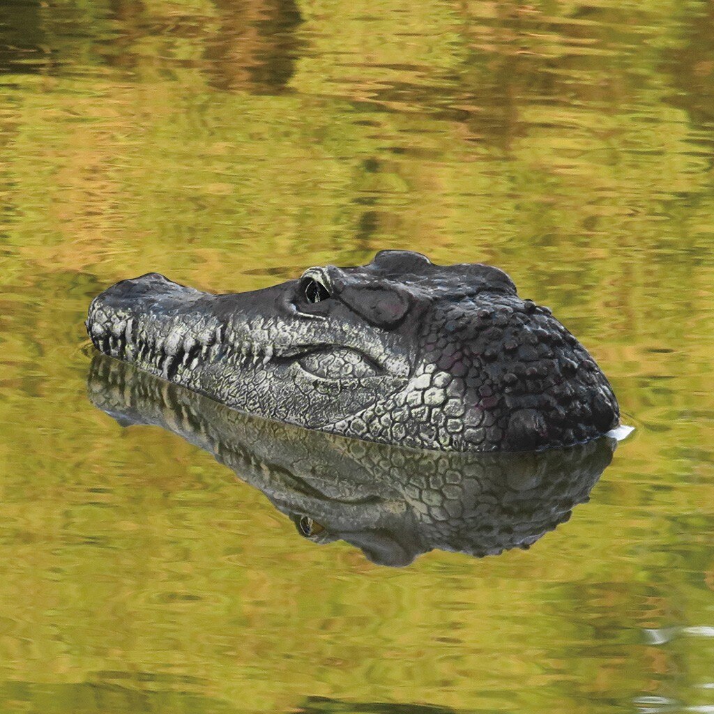 Flytec V005 RC Boat 2.4G Simulation-Crocodile Head Water Racing Electric Remote for Drive Waterfowl Protect the Pool Spoof Toys