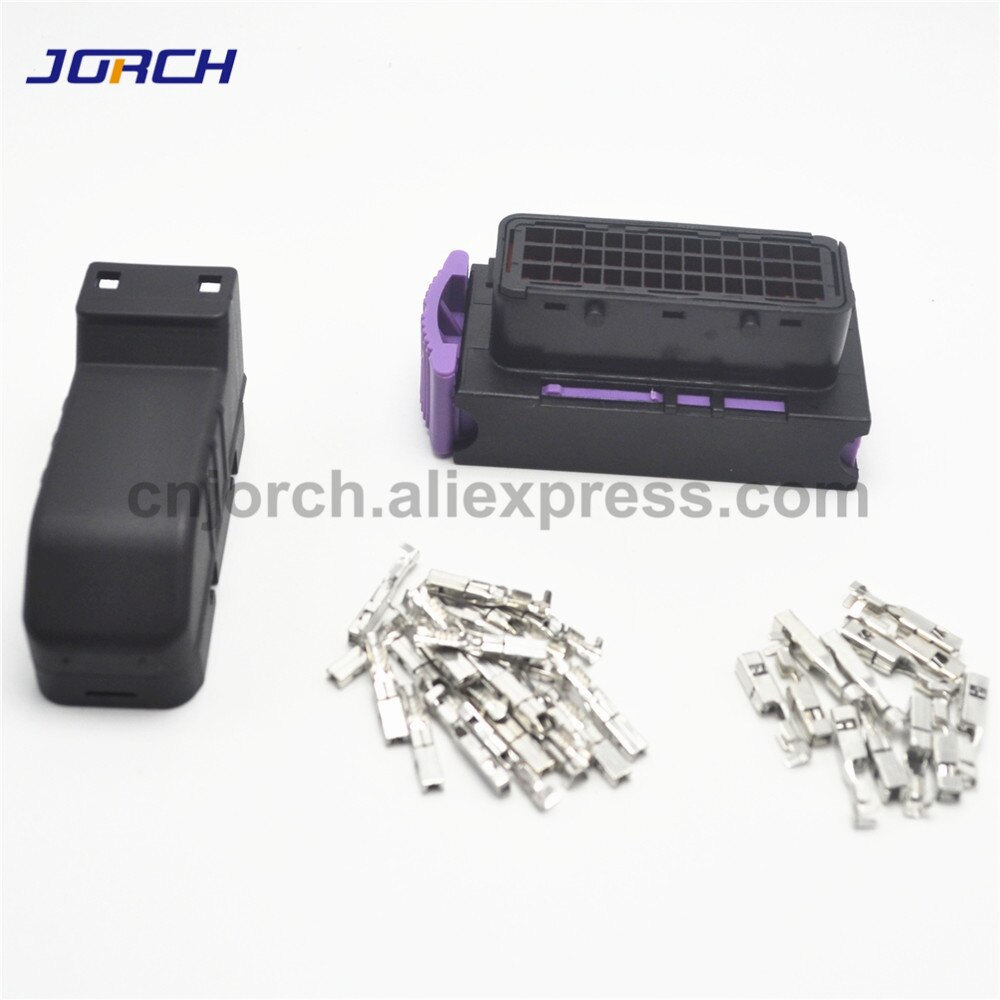 39 Pin ECU Sealed Automotive FCI Auto Connector PCB control system female 39p ecu connectors with terminals