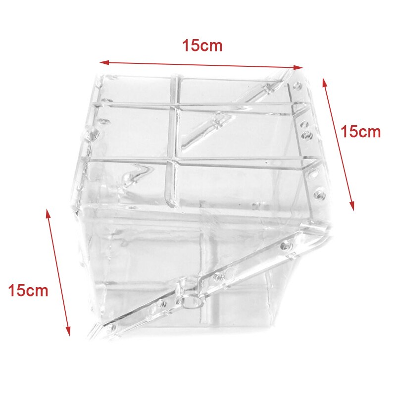Square Heart Watermelon Mold Garden Fruit Growth Forming Shaping Mould Tool: S