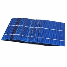Gør-det-selv solceller 0.66w 78*52mm 50 stk solpanel polykrystallinsk fotovoltaisk modul batterioplader painel 78 x 52