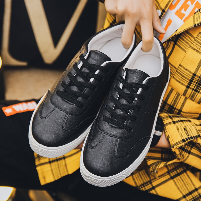 Chaussures De Tennis Summer Tennis Shoes for Men Sneakers Black White Shoes Male Gym Fitness Trainers Tenis Masculino Homme: Black / 9.5