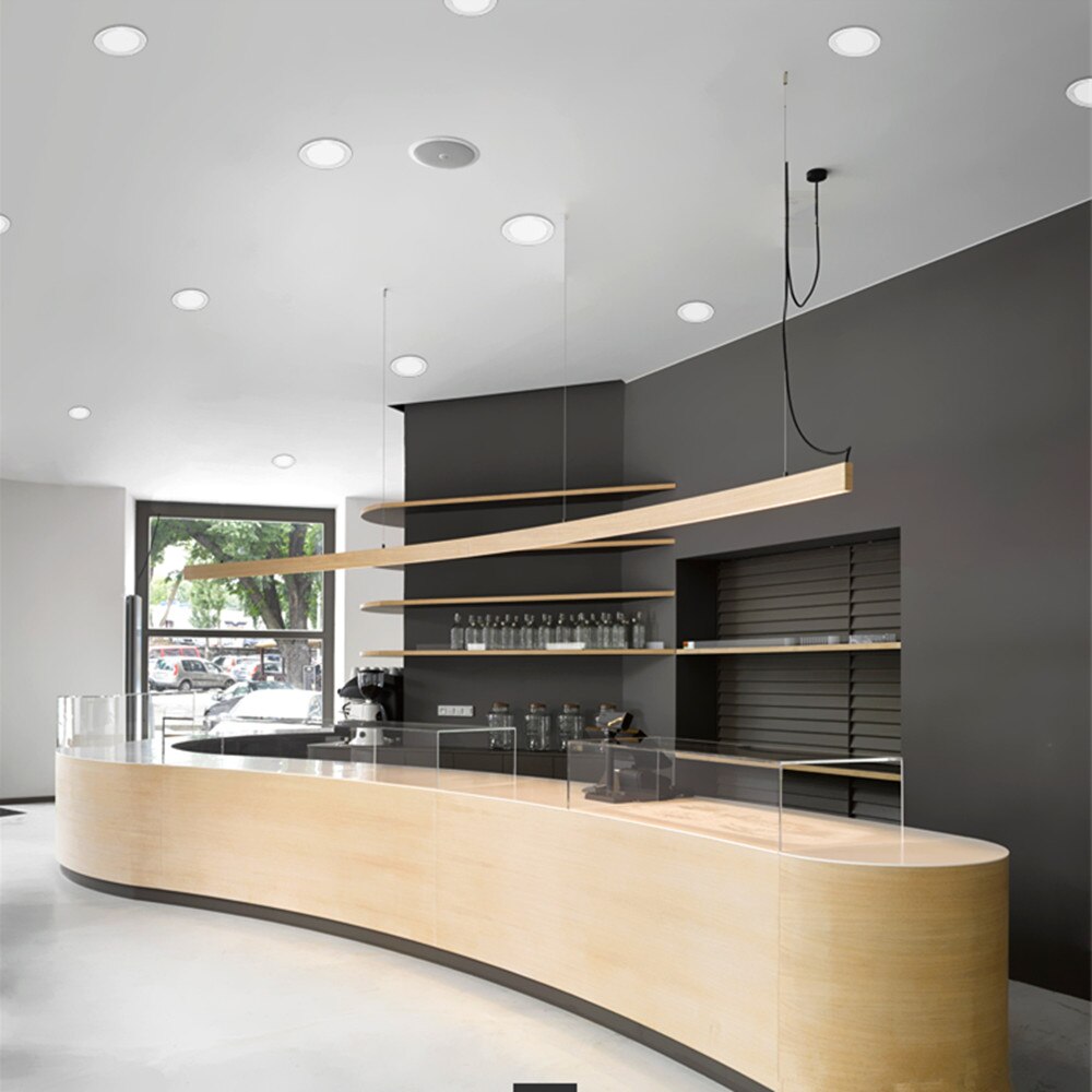 [DBF]Ultra Thin 3W 4W 6W 9W 12W 15W LED Surface Ceiling Recessed Grid Downlight / Round Panel Light