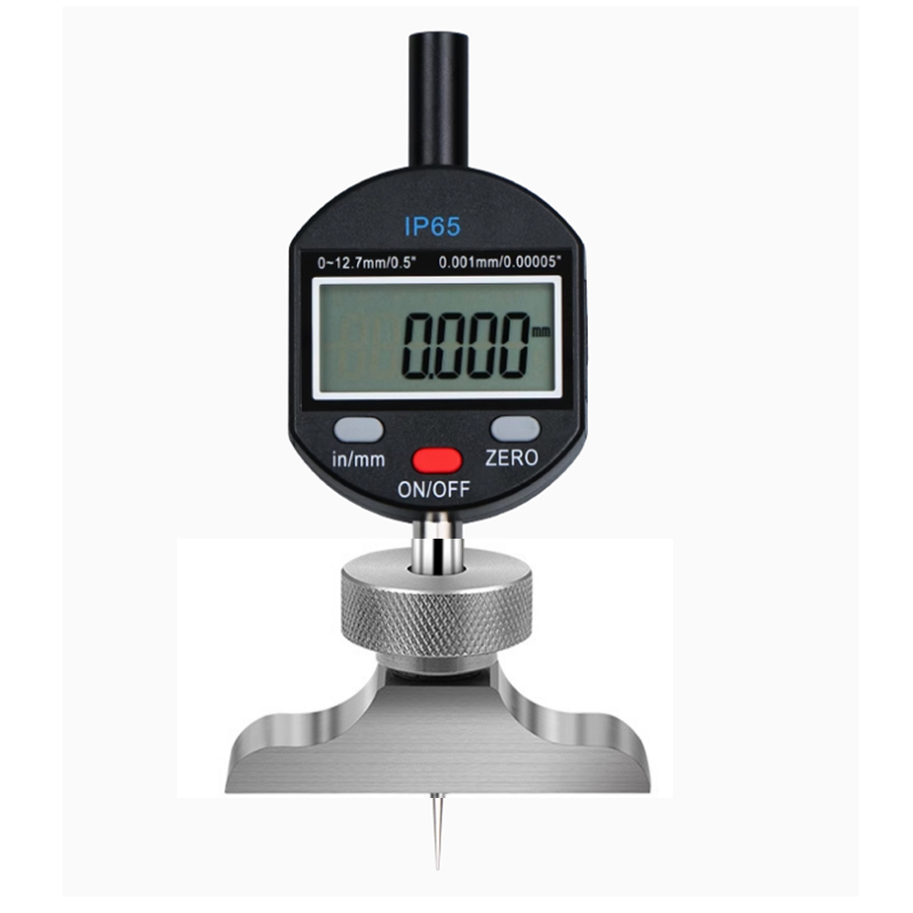 High precision micrometer Digital indicator depth gauge depth measuring instrument with cylindrical base T-bracket