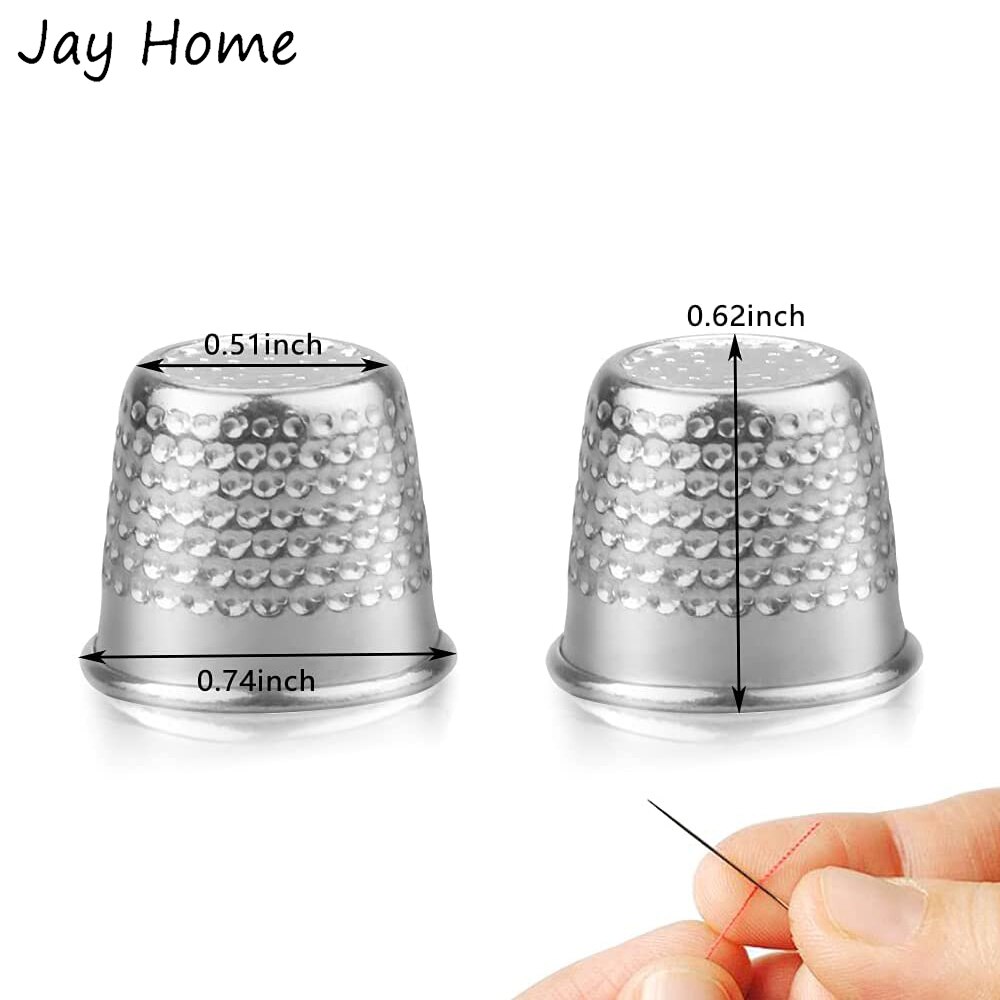 10/30Pcs Metalen Naaien Vingerhoed Vinger Shield Voor Diy Ambachten Naaien Vingerhoed Protector Cap Hand Stiksels Borduurwerk Vinger vingerhoed