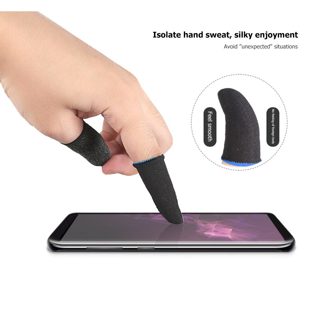 Gaming Nylon Duim Touch Mouw 1 Paar Gaming Vinger Duim Mouw Handschoenen Ademend Game Controller Vinger Covers